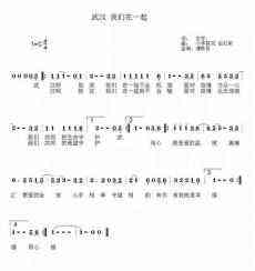 正能量抗疫歌曲：武汉，我们在一起！