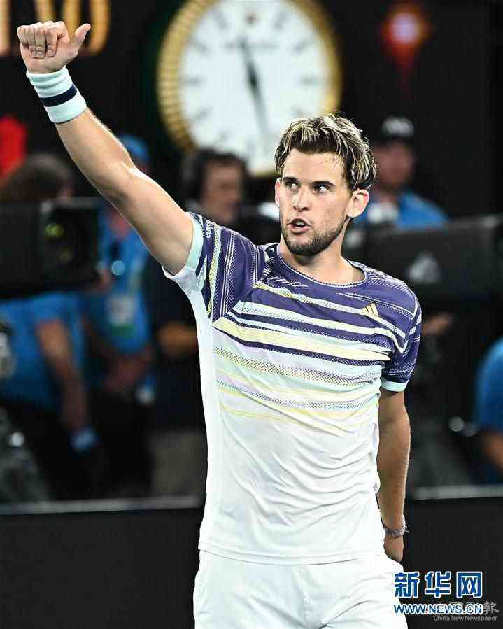 (体育)(5)网球——澳网男单半决赛:蒂姆晋级决赛