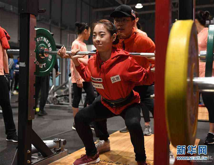(体育)(3)北京市冰雪运动队进行体能测试