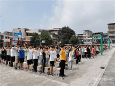 隆回县荷香桥镇开展禁毒宣传教育进校园活动