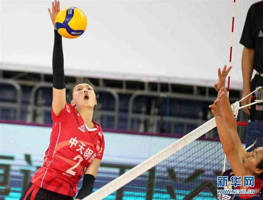 (体育)(2)排球——全国女排锦标赛第二阶段交叉赛:江苏胜四川