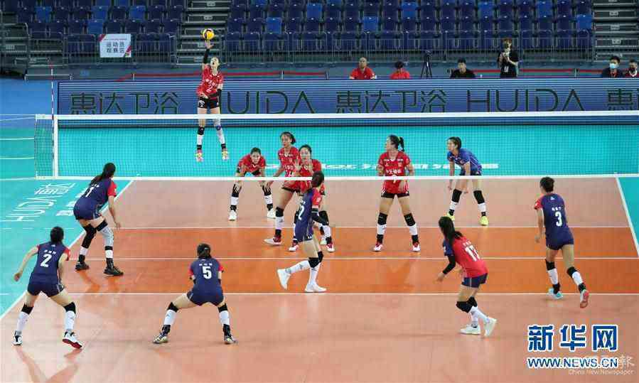 (体育)(8)排球——全国女排锦标赛第二阶段交叉赛:江苏胜四川