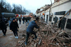 克罗地亚6.3级地震增至最少7死26伤