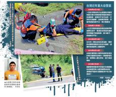台湾悍匪夺枪施袭﻿震惊全台 两警遭割喉身亡