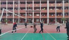隆回县鸭田镇举行2022年教职工气排球联谊赛