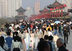 陕西西安：文旅市场加快复苏