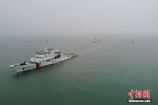 海巡06持续在台湾海峡中北部开展巡航巡查行动