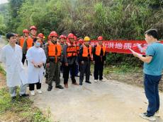 濠头乡卫生院配合乡政府开展综合应急演练