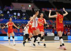 中国女排3:2险胜巴西队取得世界女排联赛“开门红”