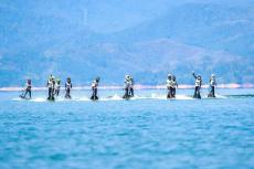 新疆赛里木湖国家级水上赛事准备就绪