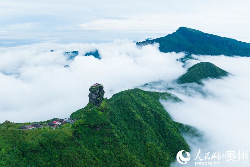 1 航拍贵州铜仁梵净山。人民网记者 涂敏 摄.jpg