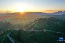 天空之眼瞰祖国——万里长城 金山独秀