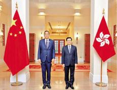 李家超晤泰总理 冀加强经贸合作