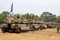巴以冲突/以色列30万大军随时攻入加沙