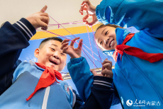 内蒙古呼和浩特：学生动起来 课间绽精彩
