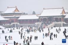 故宫赏雪