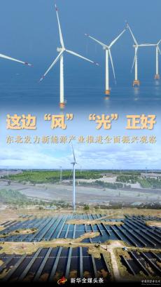 这边“风”“光”正好—东北发力新能源产业全面振兴观察