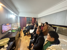 嘉禾县财政局组织党员干部收看《榜样8》专题节目