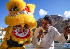 风雪高原行｜西藏：狮舞高原 弘扬团结精神