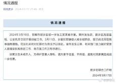 邯郸市肥乡区通报初中生被杀害案