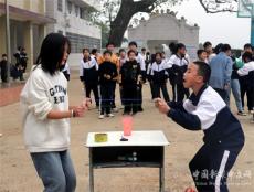 隆回县黄金井中学：多彩大课间活动让学生健康快乐成长