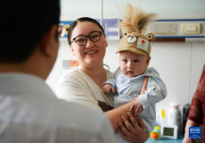 新疆先心病儿童在济南接受免费手术治疗