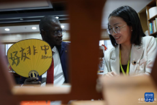 中非青年感受中国传统文化魅力