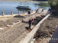 月潭湖镇：便民码头修建助力移民生产致富