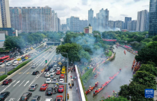 广州CBD里的龙舟文化传承