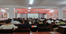 汝城县第二人民医院部署洪灾后安全生产工作