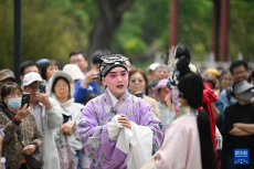 天津：在百年公园邂逅一出好戏