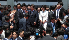 李在明宣誓就职韩国总统