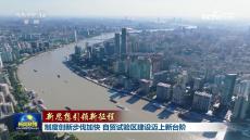 制度创新步伐加快 自贸试验区建设迈上新台阶