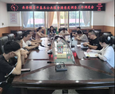 衡阳市岳屏镇召开基本公共服务满意度调查工作调度会