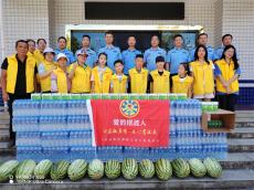 长沙县专场送清凉 致敬烈日下的忠诚坚守