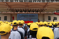 湘西古丈一中：开展消防演练培训活动 筑牢校园安全防线