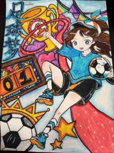 衡阳市船山实验小学校园足球绘画比赛圆满落幕