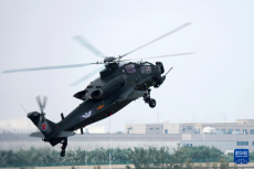 陆军“风雷”飞行表演队亮相第七届天津直博会