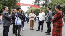 邵阳市新宁县教师交流团到成章开展参观交流活动