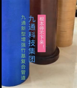 湖南九通竹基复合压力管道摘得中部农博会产品金奖