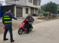 绥宁黄土矿镇：“戴帽”专项整治行动 守护群众“头”安全