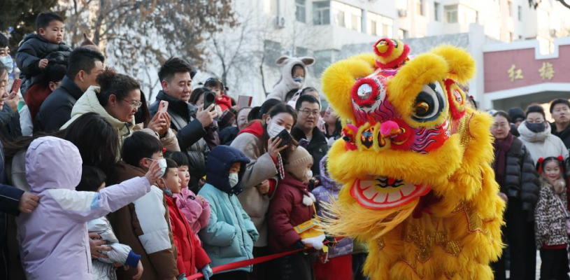 非遗传承 萌宝迎新年