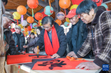 浙江慈溪：美丽乡村举办民俗游园会