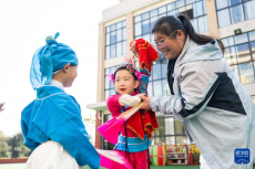 湖南益阳：南县地花鼓进校园