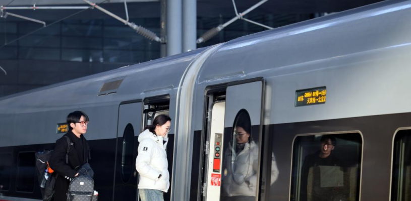 京津冀首开环线高铁