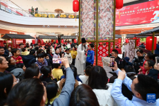 西安：非遗展演迎新春