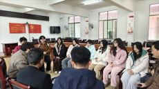 湖南绥宁县团丰村举办青年茶话会 青春聚力共话乡村发展