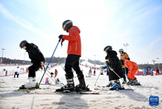 山东青岛：“冰雪文旅”持续升温