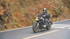 全国数百名“机车迷”激情穿越宜章莽山