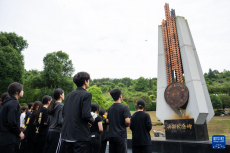 群众自发追思缅怀袁隆平